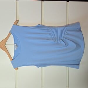 CALVIN KLEIN Pleated Top